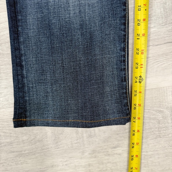 Buffalo David Bitton Faded Blue Relaxed Straight Driven Jeans Size 36 Inseam 27 - Picture 11 of 17